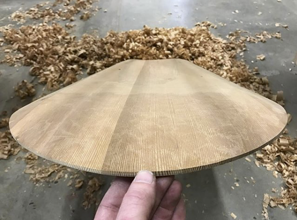 Handcrafted Cedar Paipo