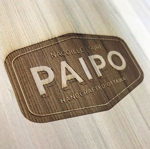 Laser Etch Cedar Paipo