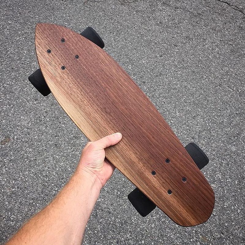 Cruiser - Solid Walnut Skateboard